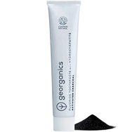 Georganics Hydroxyapatite, Activated Charcoal & Fluoride Toothpaste 75ml
